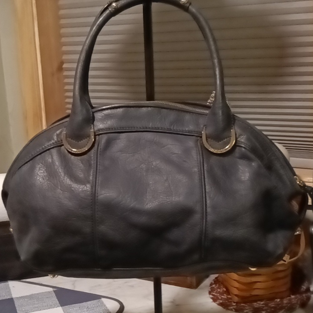 EUC Vintage Juicy Couture Large Leather Satchel Bag - Picture 7 of 11